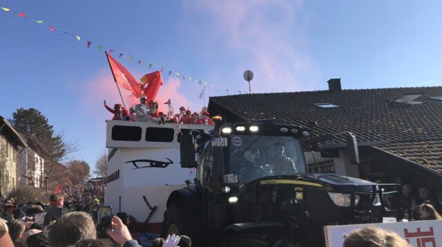 Faschingszug im Burgdorf